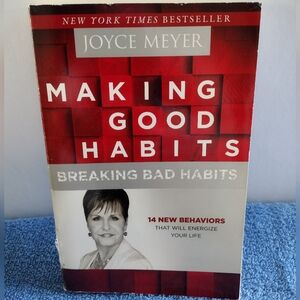 ⏰ (5/$25)) Joyce Meyer Making Good Habits Breaking Bad Habits paperback book